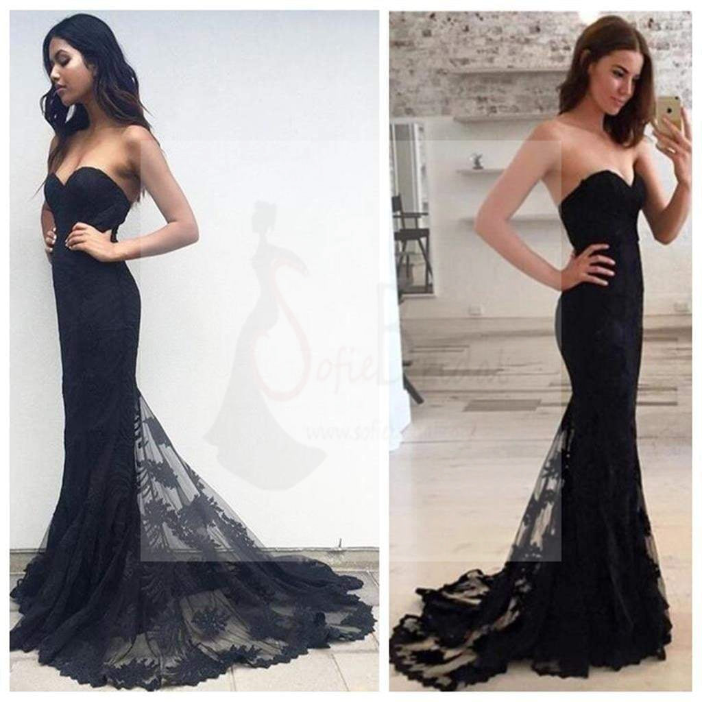 Mermaid Sexy Sweetheart Party Evening Long Prom Dress, PD0041