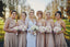 A-line Floor-length One-shoulder Long Bridesmaid Dresses, BD1036