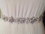 Luxury Crystal Belts, Rhinestone Beaded Sash, Handmade Belts for Wedding, CB002