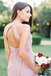 Halter A-Line Floor-length Chiffon Bridesmaid Dresses With Pleats, BD1017