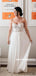 Strapless Sweetheart Floor-length Appliques Long Chiffon Wedding Dresses, WD0483