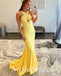 Sexy Shiny Special Fabric Sleeveless Mermaid Long Prom Dresses,PD0805