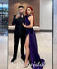 Sexy Adjustable Soft Satin Sleeveless Side Slit Mermaid Long Prom Dresses With Trailing,SFPD0740