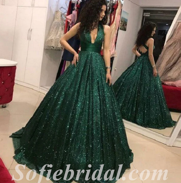 Sexy Charming Tulle Spaghetti Straps Sleeveless A-Line Long Prom Dresses,SFPD0486