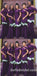 Sexy Grape Sleeveless Mermaid Floor Length Bridesmaid Dressses, SFWG00453
