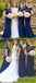 Cap Sleeve Bridesmaid Dresses, Mermaid Bridesmaid Dresses, Cheap Bridesmaid Dresses, PD0403