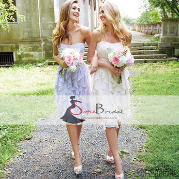 Short Bridesmaid Dresses SofieBridal Short Bridesmaid Dresses SofieBridal