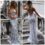 Sexy Mermaid Sequin Tulle Prom Dresses, Newest Prom Dresses, Cheap Prom Dresses,PD0337