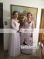 Feedback for White Lace Side Slit Elegant Prom Dresses(custom color white+custom size)