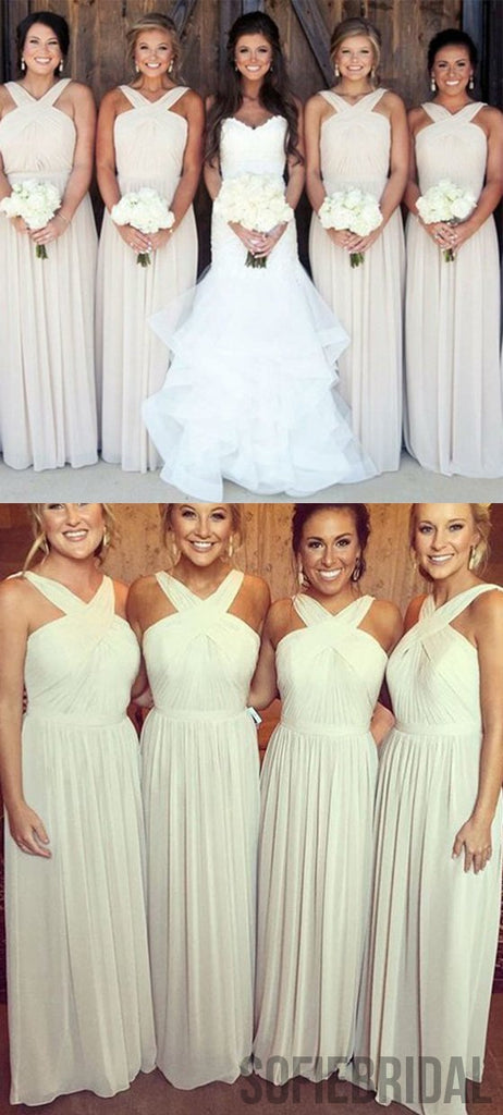 Lovely Chiffon Bridesmaid Dresses, A-line Bridesmaid dresses, Cheap Bridesmaid dresses, PD0495