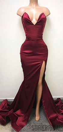 Lovely Sequin Tulle Cross Back Prom Dresses, Sexy Mermaid Prom Dresses, Formal Dresses, PD0380