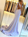 Lilac Prom Dresses, Halter Prom Dresses, Side Slit Prom Dresses, Cheap Prom Dresses, PD0658