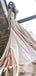 Off Shoulder Lace Top Long A-line Satin Wedding Dresses, WD0276