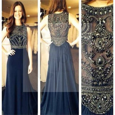 Navy Prom Dresses, Long Prom Dresses, Popular Prom Dresses, Pretty Prom Dresses, Best Sales Prom Dresses, Party Prom Dresses, Evening Prom Dresses, PD0006
