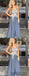 Spaghetti Lace Prom Dresses, A-line Side Slit Prom Dresses, Cheap Prom Dresses, PD0671
