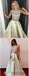 2 Pieces Prom Dresses, Beaded Prom Dresses, Satin Prom Dresses, Cheap Prom Dresses, PD0606