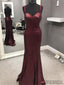 Spaghetti Sequin Prom Dresses, Mermaid Prom Dresses, Popular Prom Dresses, PD0635
