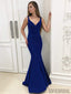 Simple Mermaid Prom Dresses, Royal Blue Prom Dresses, Cheap Prom Dresses, PD0661