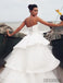 Unique Sweetheart Tulle Ball Gown Wedding Dresses, WD0297