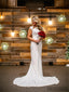 Simple Elegant Cap Sleeves Beading Back Wedding Dresses, WD0312